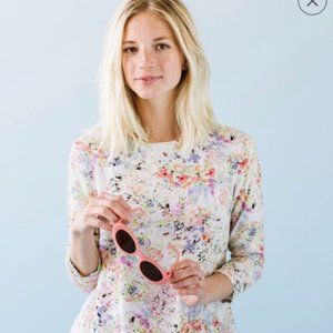 EUC Sonnet James Brielle floral midi dress Sz S